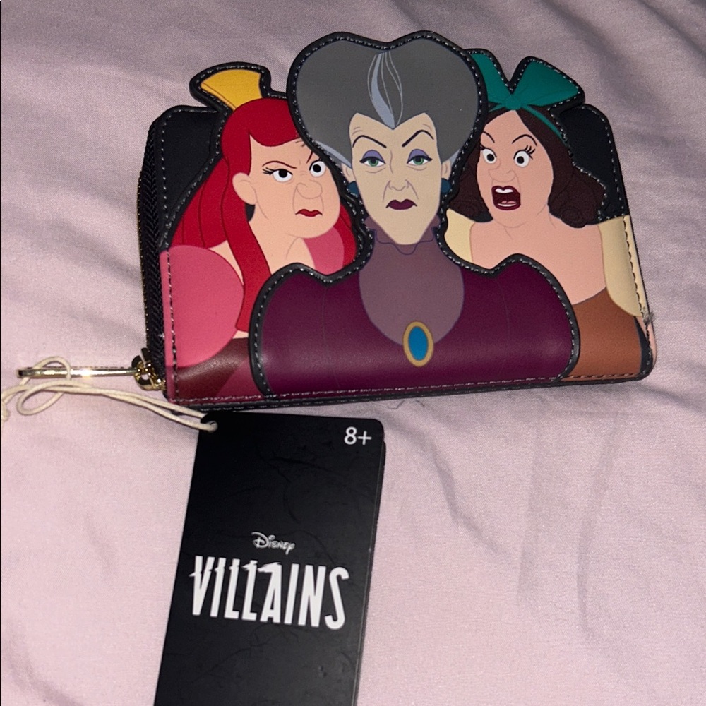 Loungefly Disney Villains Scene Evil Stepmother And Step Sisters Wallet